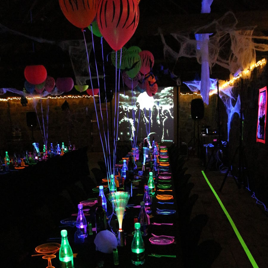How to pick the right lighting for your black light party - Lights To Party